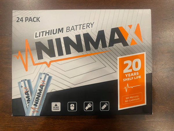 NINMAX Lithium Metal AA Batteries