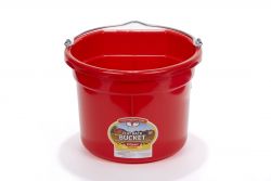 Polyethylene resin is impact resistant, protects against warpage, and helps prevent stress cracks. Holds 8 quarts (2 gallons)