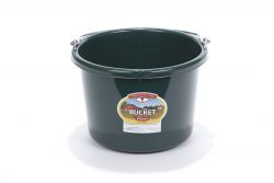 Polyethylene resin is impact resistant, protects against warpage, and helps prevent stress cracks. Holds 8 quarts (2 gallons)