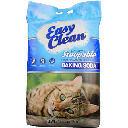 All natural, non-toxic. Provides excellent odor control with baking soda