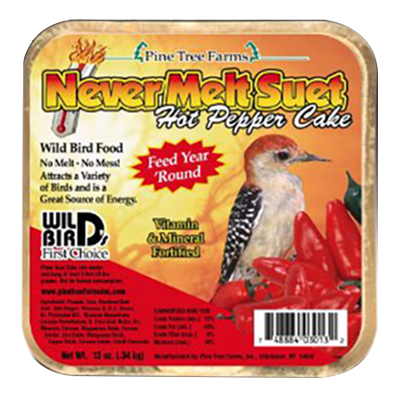 Never Melt will not crumble and can withstand temperatures of over 120° F.