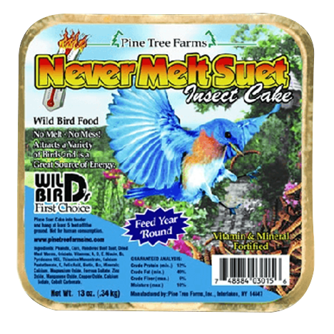  Never Melt will not crumble and can withstand temperatures of over 120° F.