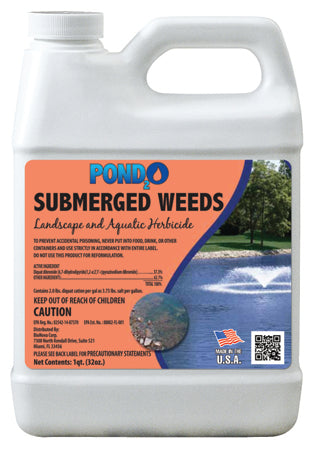 Fast kill of surface and submerged weeds—non selective