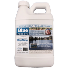 Super concentrated blue pond dye