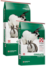 Help your rabbits grow and reproduce with Purina® Complete Rabbit Feed. Our pellets offer wholesome nutrition for rabbits of all ages, with the vitamins and minerals they need to live to the fullest. 