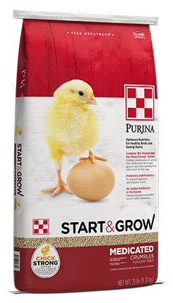 PURINA START+GROW AMP .0125 CR 25LB Product No:3004798-303