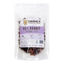 95% Rabbit Training bites, this is the ideal treat for picky dogs, allergy dogs, or dogs with sensitive stomachs