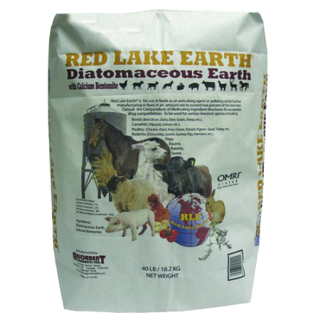 40 lb bag of Red Lake Earth Diatomaceous Earth 