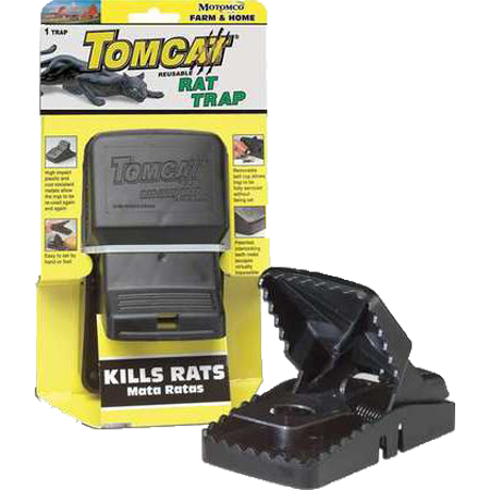 Reusable Rat & Mouse Traps are proven effective. Removable bait cup