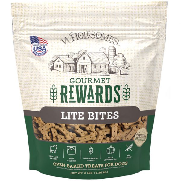 Wholesomes Gourmet Rewards Lite Bites Dog Treats  656546