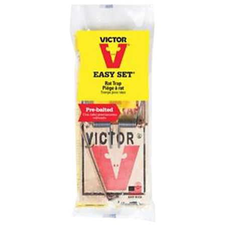 Our Victor Wooden Mouse trap is easy to set and reusable