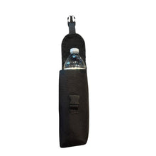 Yoder Tactical Water Bottle Molle Pouch with Water Bottle in pouch on a white background