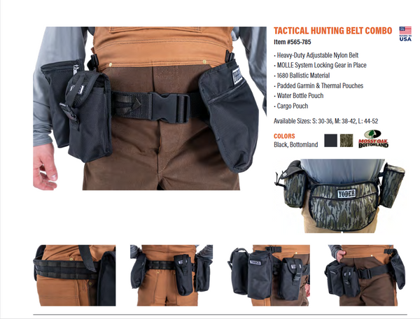 HD Yoder Tactical Hunting Belt Combo