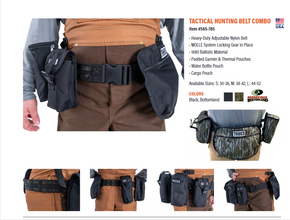HD Yoder Tactical Hunting Belt Combo