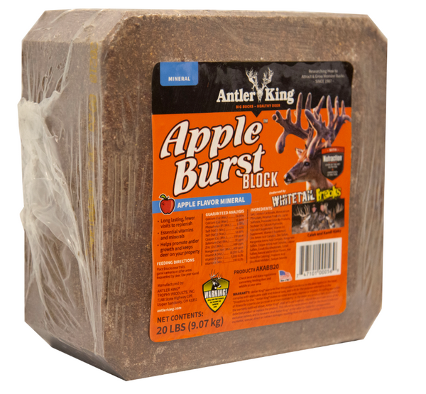 Antler King Apple Burst Mineral Block  AKABB20