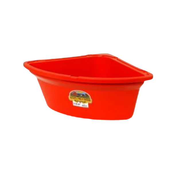 Miller 26 Quart Plastic Corner Feeder PCF6RED