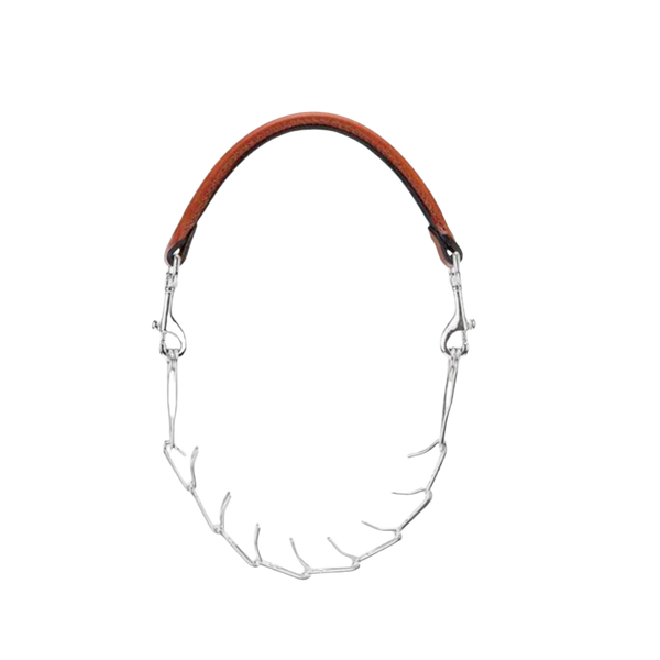 Weaver Leather and Chain Goat Collar, Pronged, 24"