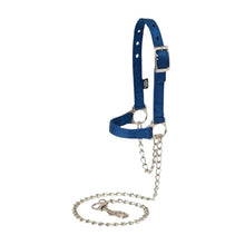Navy Blue halter with chain adjustable